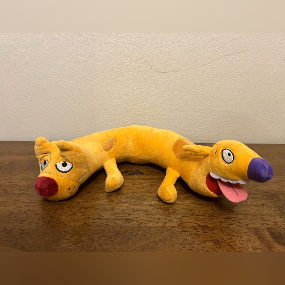 Classic Nickelodeon Cat Dog Cartoon Plush
